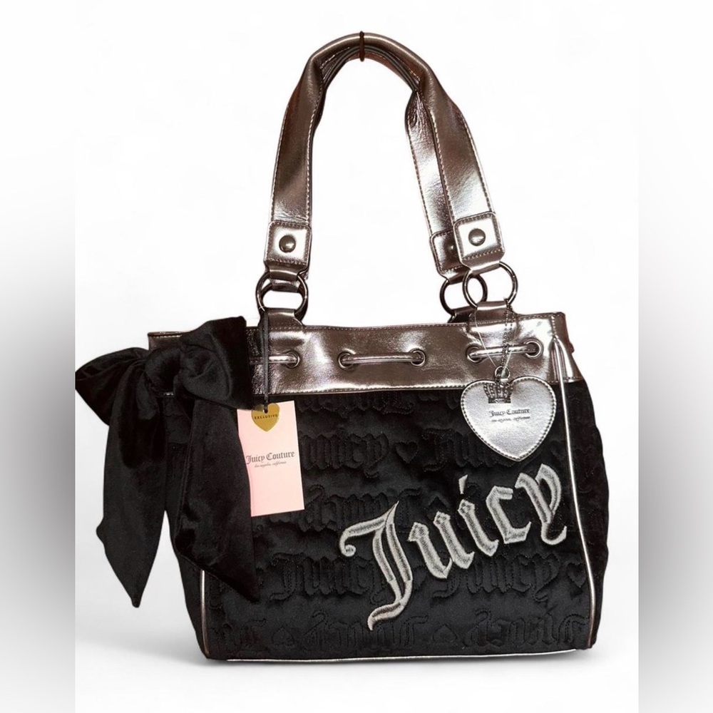 Juicy Couture Vintage Dreams Daydreamer Tote, black